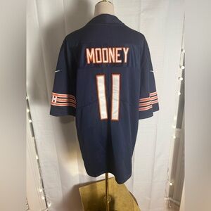 NFL Navy and Orange Men's Jersey
